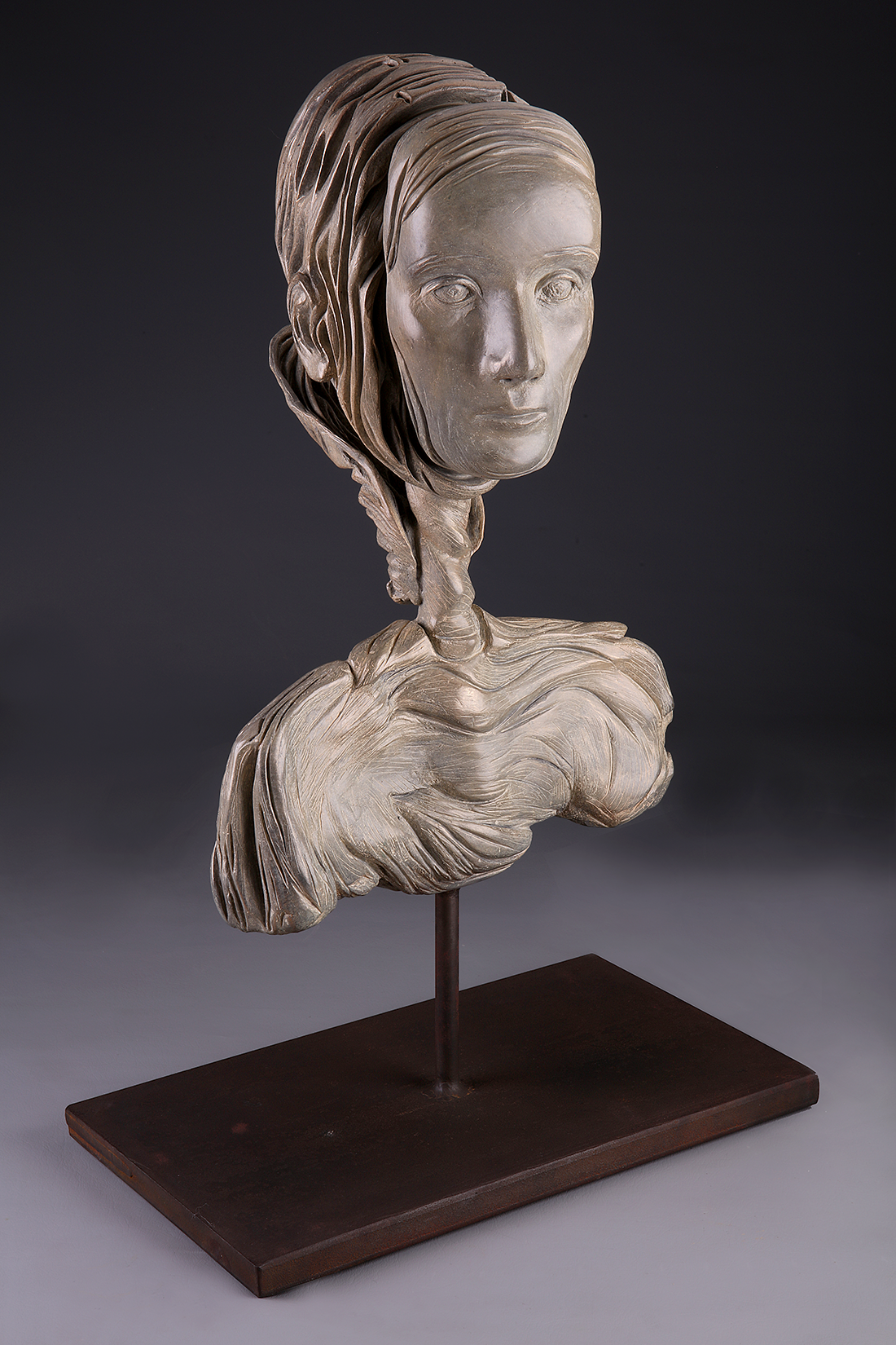 To Please bronze sculpture