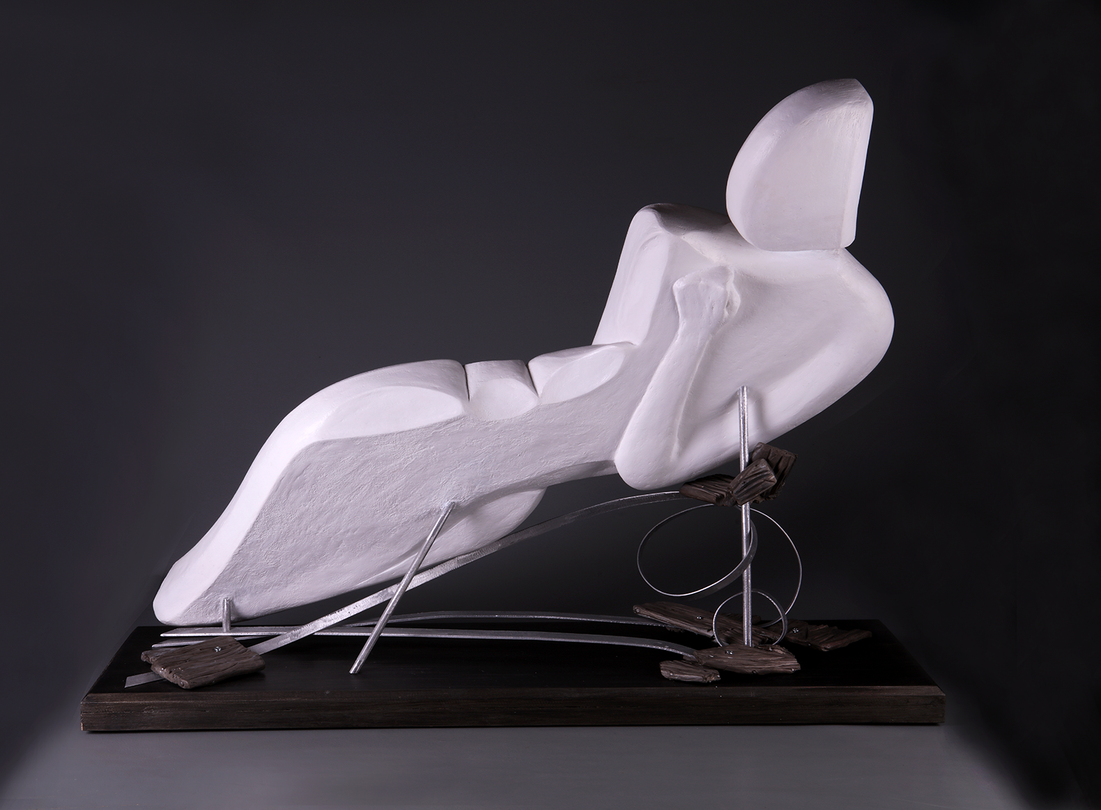 Pleasure mixed media sculpture