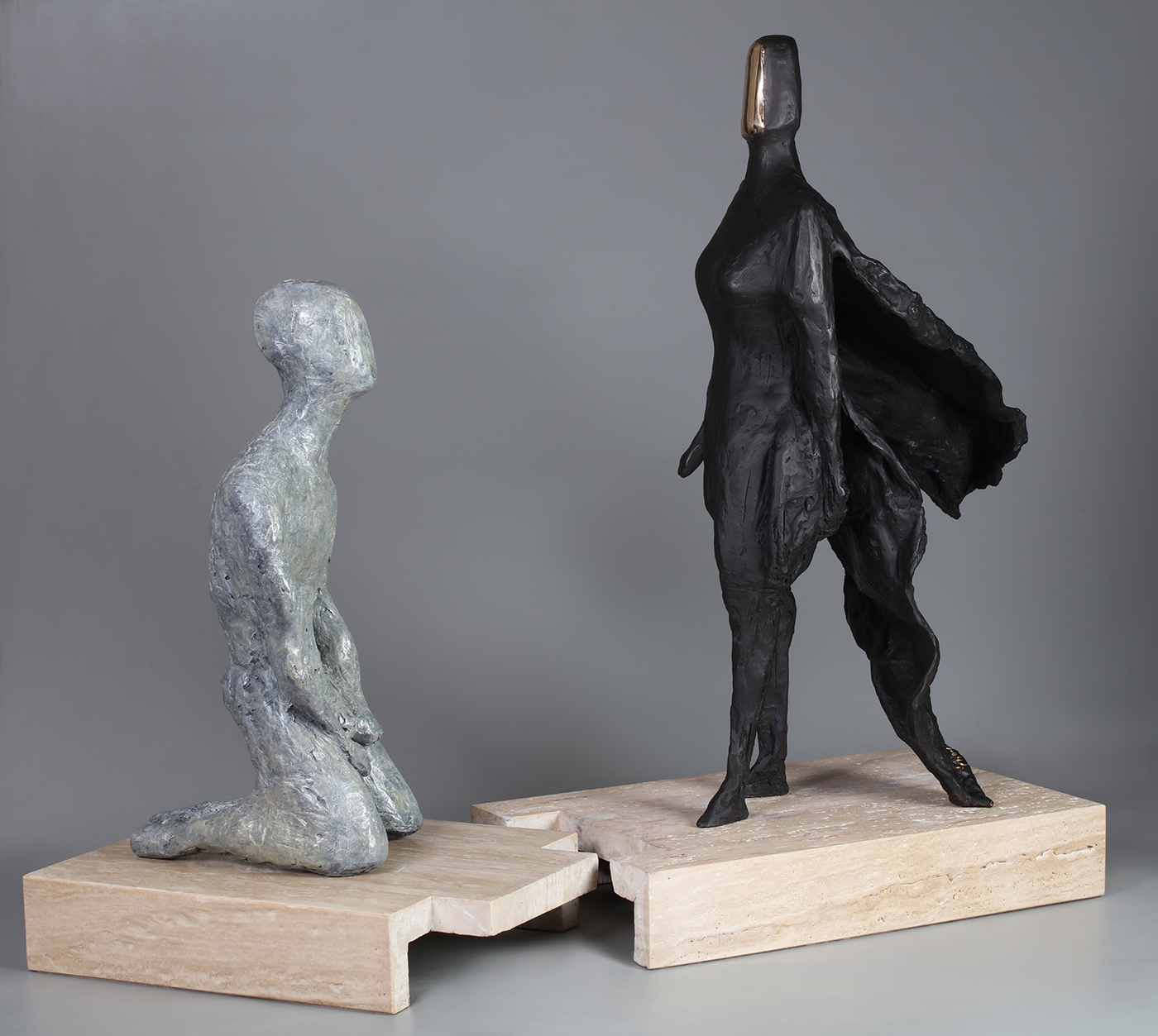 Enigma bronze sculpture