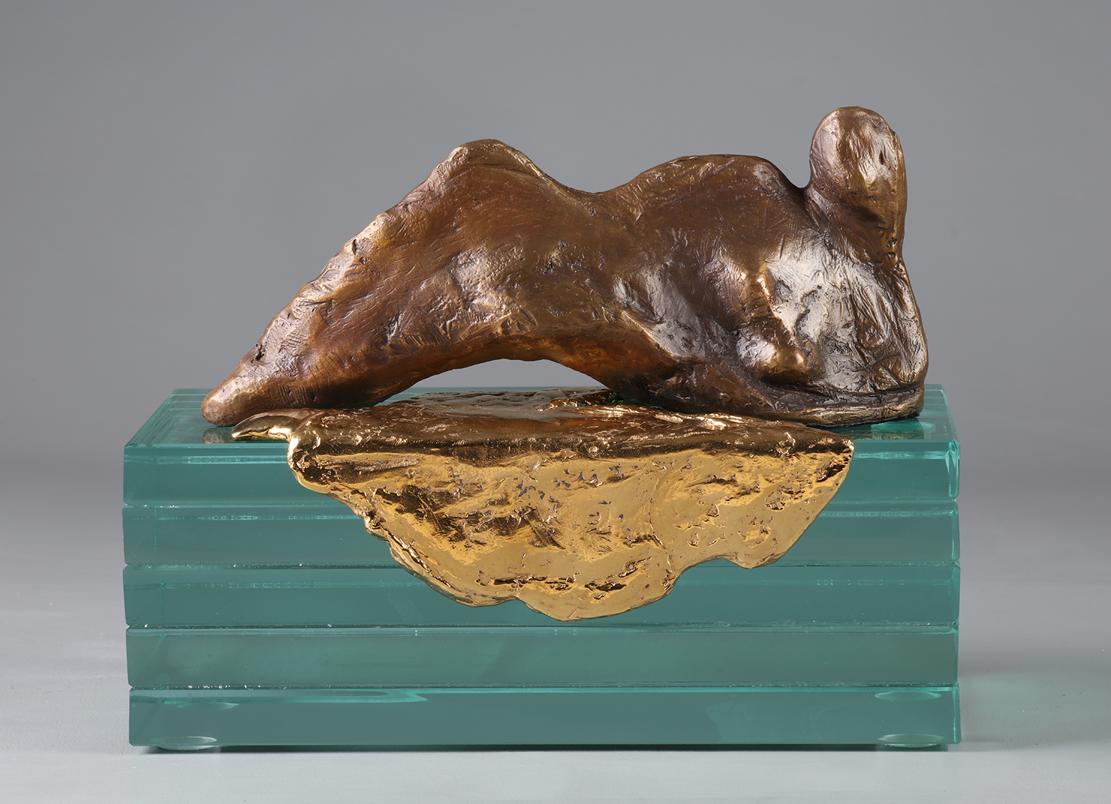Water bronze sculpture