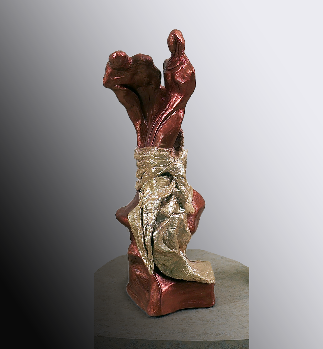Lover bronze sculpture