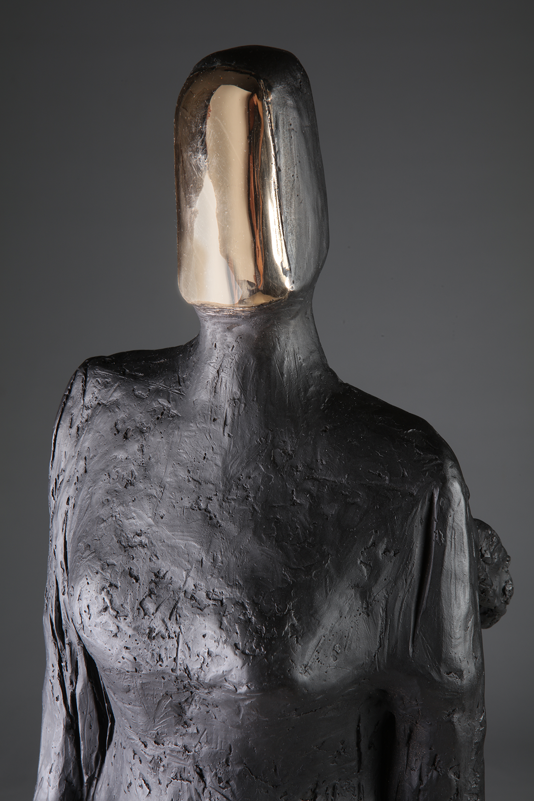 Enigma bronze sculpture