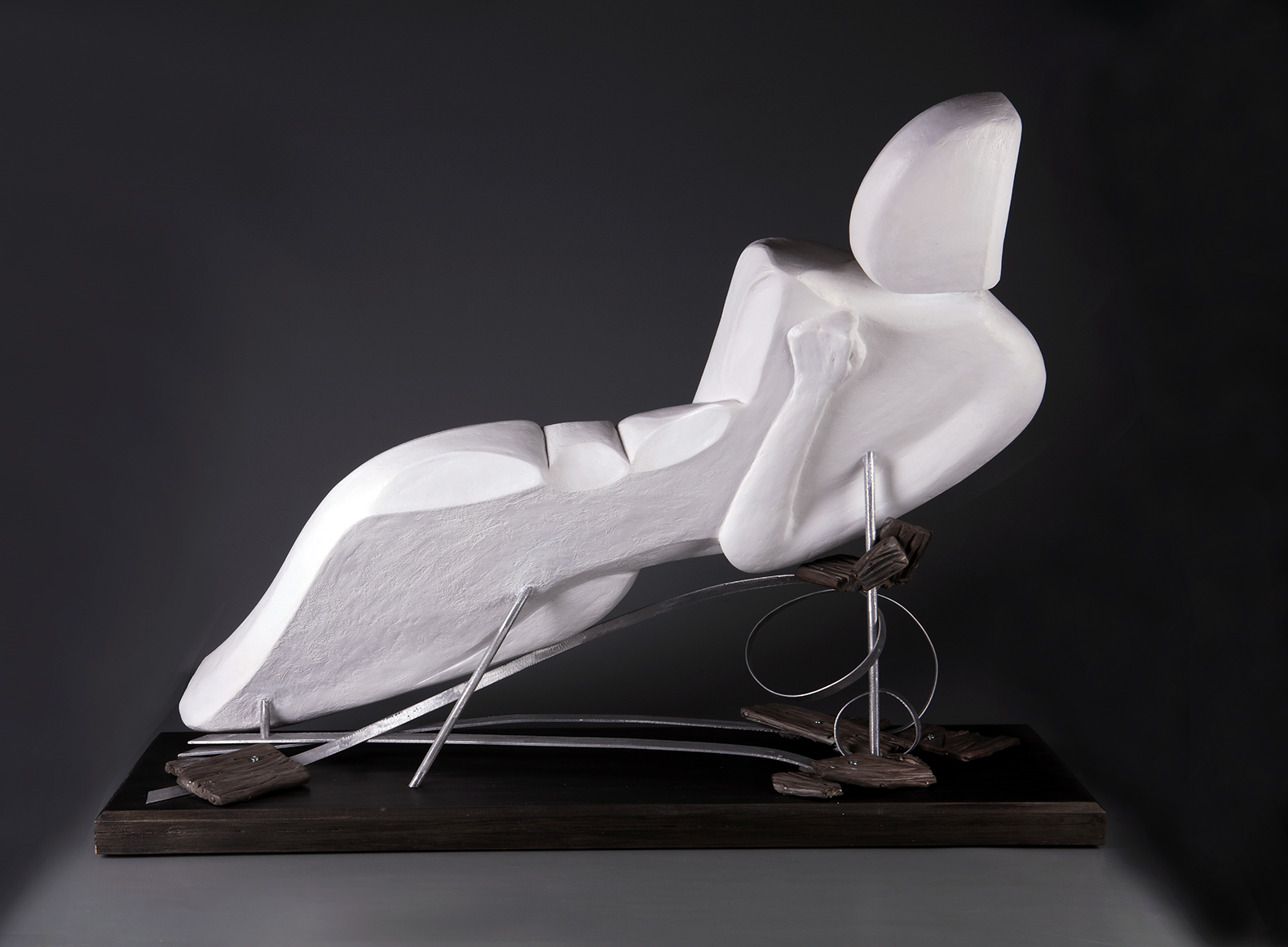 Pleasure  mixed media sculpture front