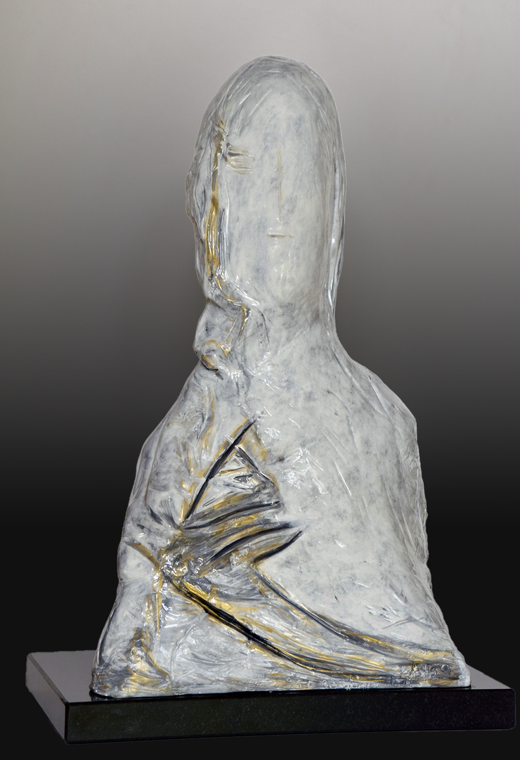 Motherland bronze sculpture