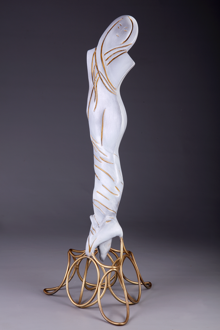 Surrender bronze sculpture